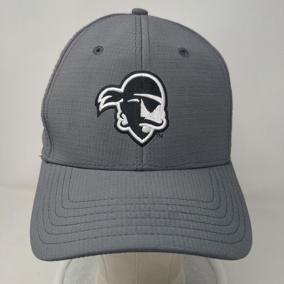 Under Armour Men's Fitted Hat Gray S-M Embroidered Seton Hall Pirates Logo - Picture 2 of 8